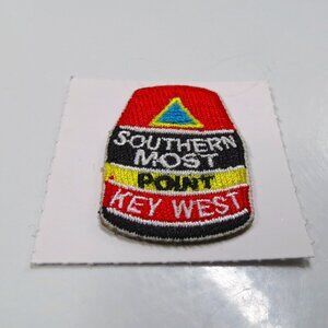 FLORIDA Buoy Embroidered Key West Reusable Stick-on Patch NEW